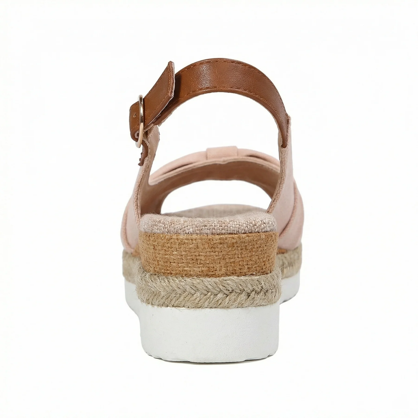 Sandales Ergonomiques Compensées Bride Ajustable | Confort Orthopédique Femme