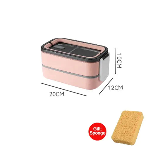 Lunchbox au format transportable, en situation d'usage
