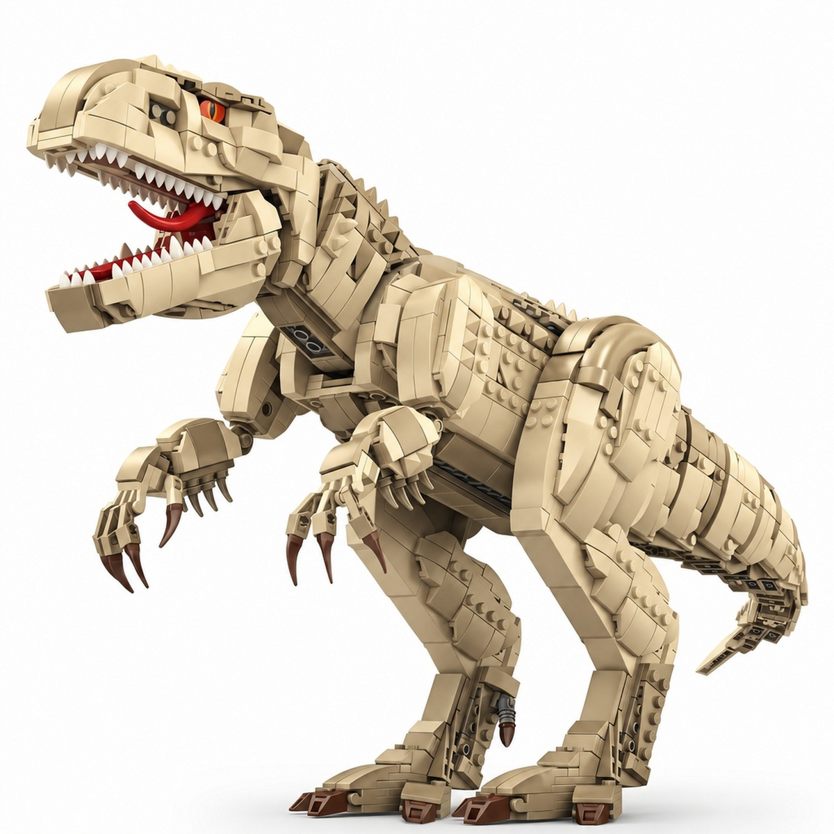 Set de Construction Géant T-Rex en Briques, 2000 Pièces