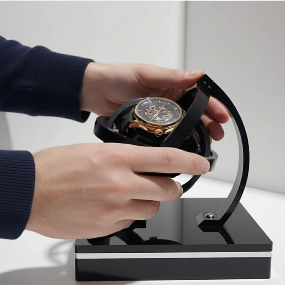 Boîte à montre automatique, adaptateur secteur inclus