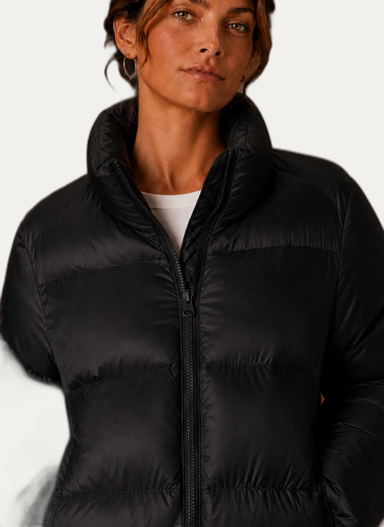 Veste hivernale matelassée femme, les deux coloris disponibles