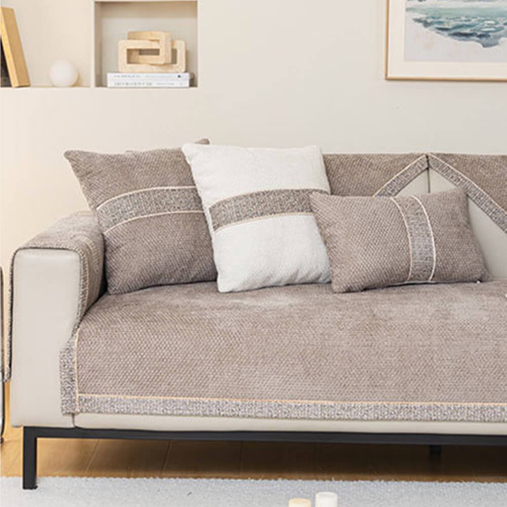 Housse de canapé avec set de coussins assortis