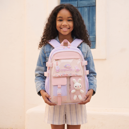 Sac à dos scolaire enfant, mise en situation