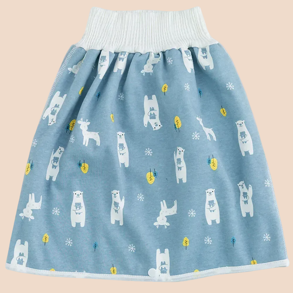 Pantalon enfant imprimé, vue de dos