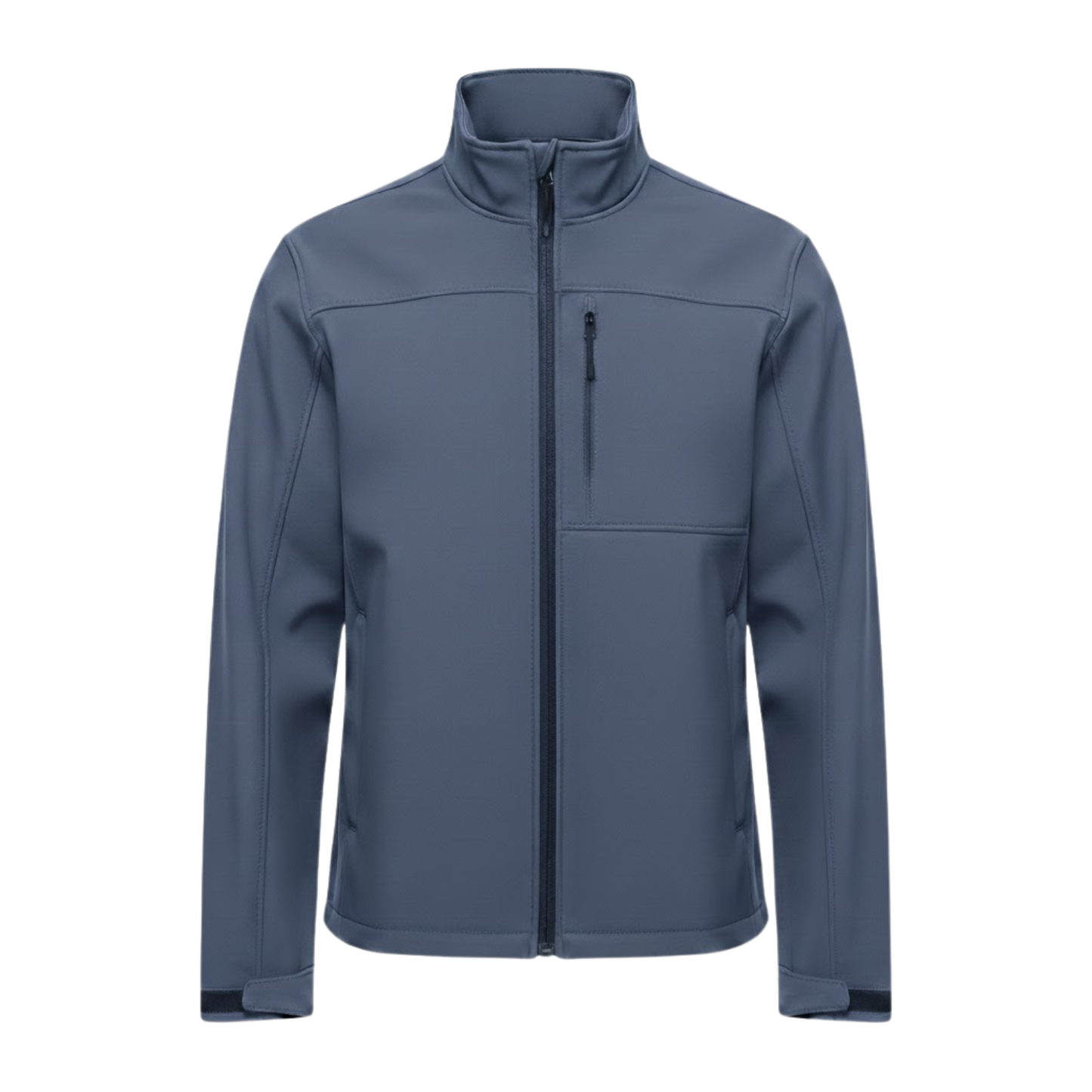 Veste imperméable homme col montant, coloris bleu clair