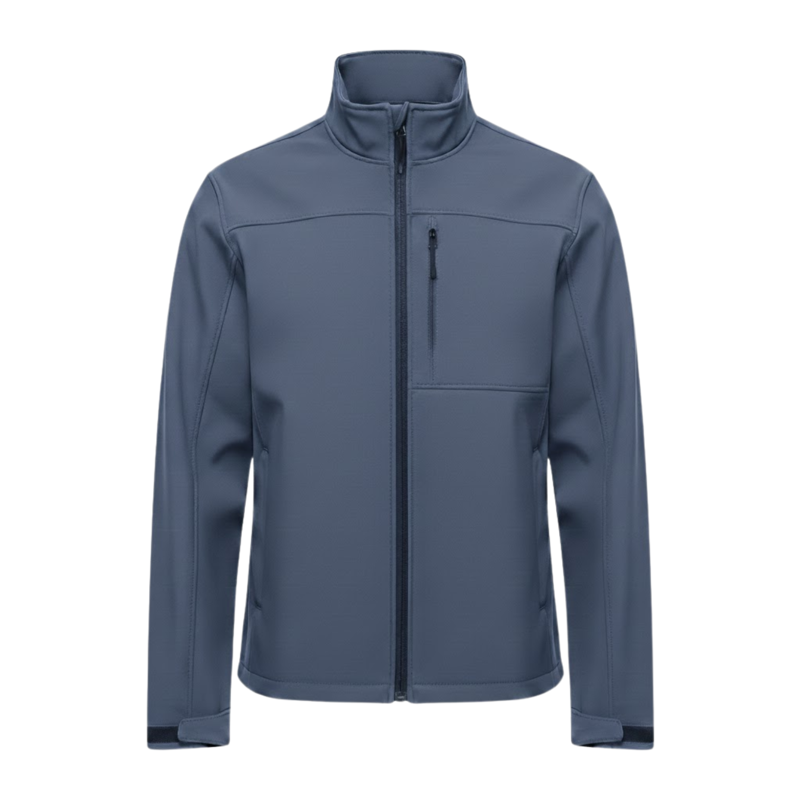 Veste imperméable homme col montant, coloris bleu clair