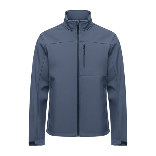 Veste imperméable homme col montant, coloris bleu clair