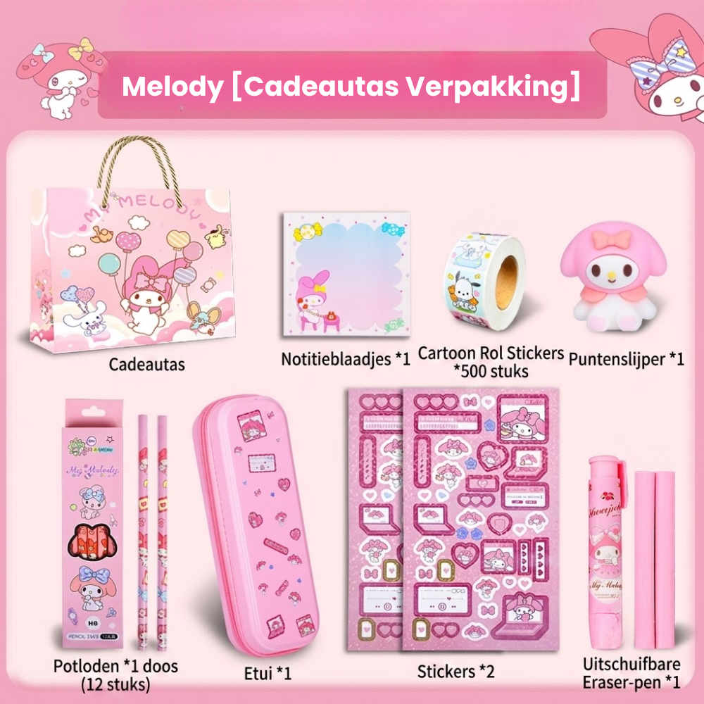 Coffret papeterie lapin mignon débutant avec sac à main