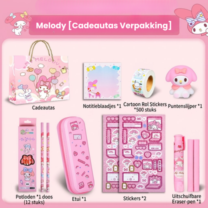 Coffret papeterie lapin mignon débutant avec sac à main