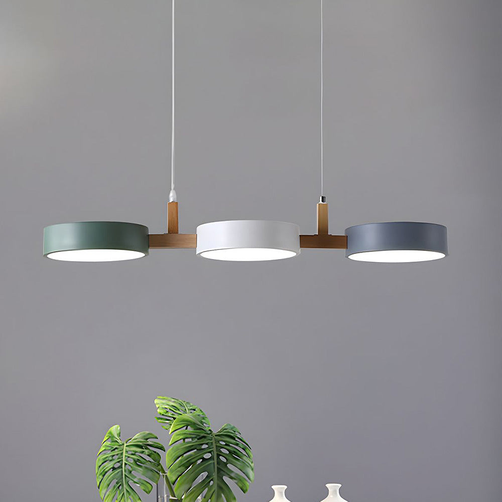 Suspension nordique blanc-gris-vert