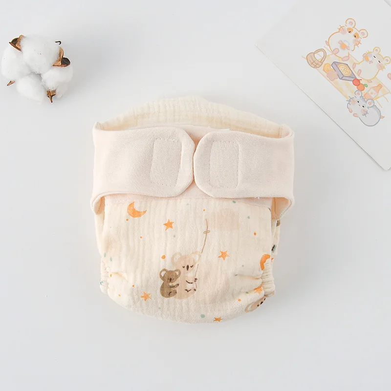Body bébé plié à plat, motif koala et lune en croissant