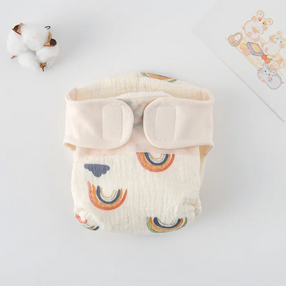 Body bébé imprimé, vue de face montrant le motif