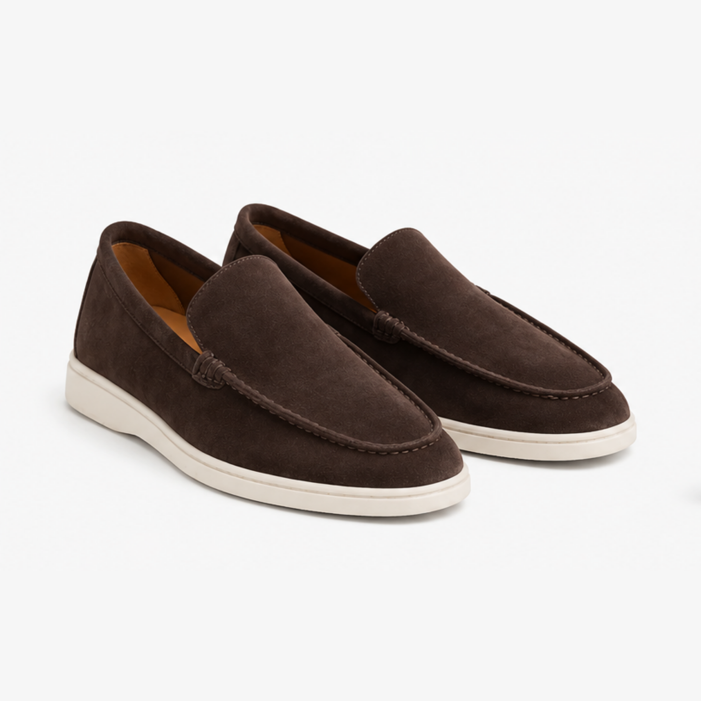 Mocassins Slip-On En Suédine Luxe – Homme Élégant & Confortable