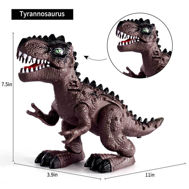 Dinosaure marcheur Tyrannosaure Rex, dimensions 28 × 10 × 19 cm