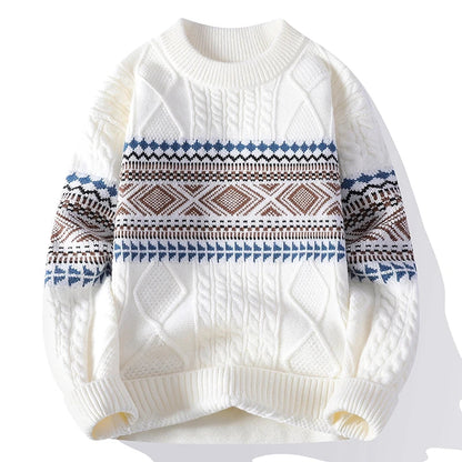Pullover en polyester avec motif hivernal – vue 2