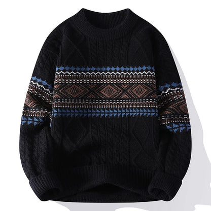 Pullover en polyester avec motif hivernal – vue 4