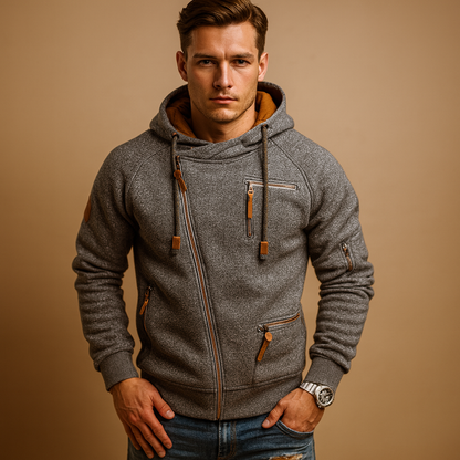 Vestes pour hommes avec capuchon et poches