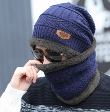 Bonnet Hivernal Multifonction 3-en-1 avec Protection Visage et Cou