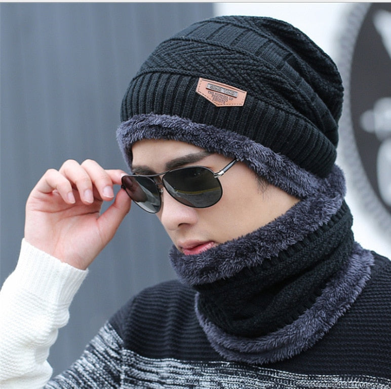 Bonnet Hivernal Multifonction 3-en-1 avec Protection Visage et Cou