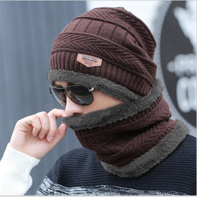 Bonnet Hivernal Multifonction 3-en-1 avec Protection Visage et Cou