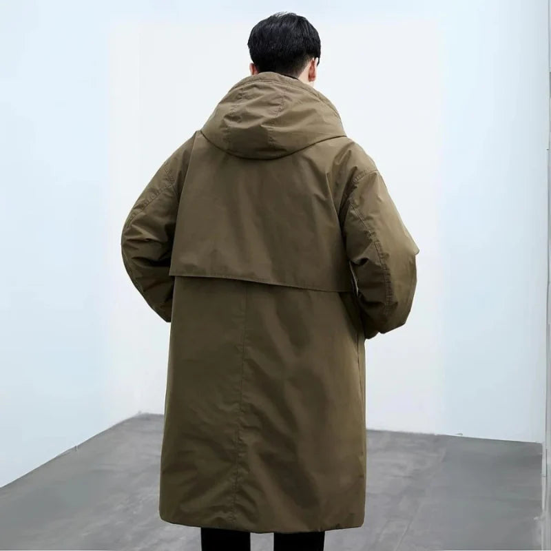 Manteau Long Matelassé Homme – vue 4