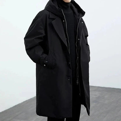 Manteau Long Matelassé Homme – vue 5