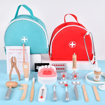 Coffret docteur et dentiste pour enfants, accessoires d'examen dentaire