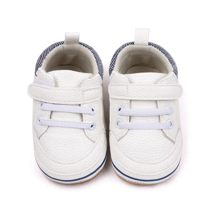 Chaussures bébé antidérapantes, détail de la semelle