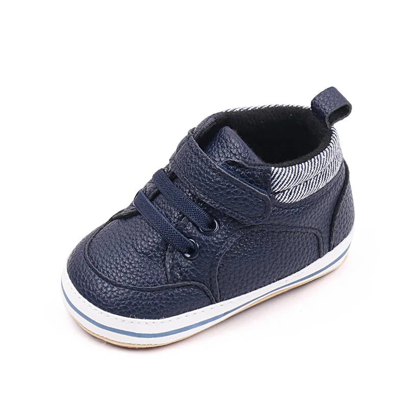 Chaussures bébé antidérapantes, coloris bleu