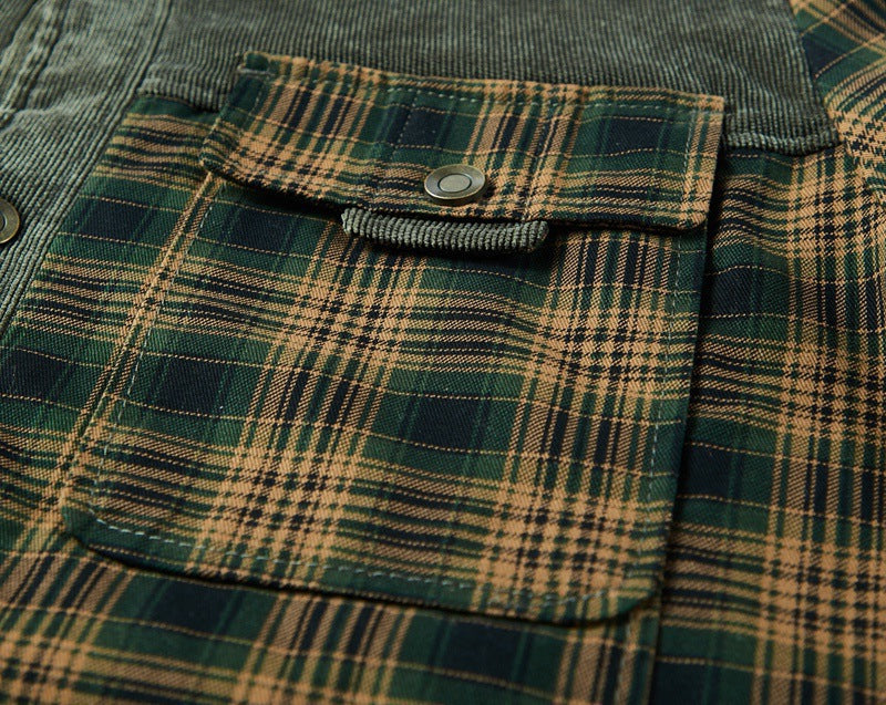 Chemise à carreaux avec doublure chauffante - Idéal pour les sorties d'automne et d'hiver
