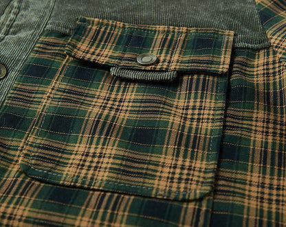 Chemise à carreaux avec doublure chauffante - Idéal pour les sorties d'automne et d'hiver