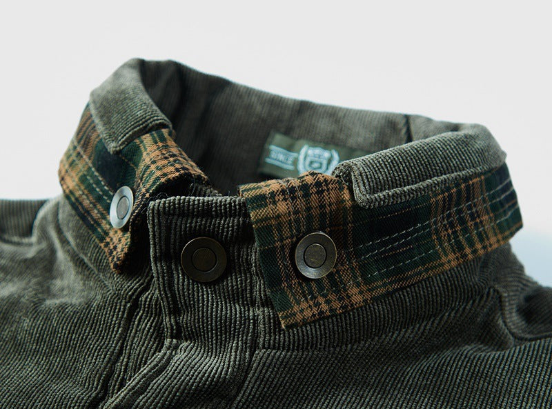 Chemise à carreaux avec doublure chauffante - Idéal pour les sorties d'automne et d'hiver
