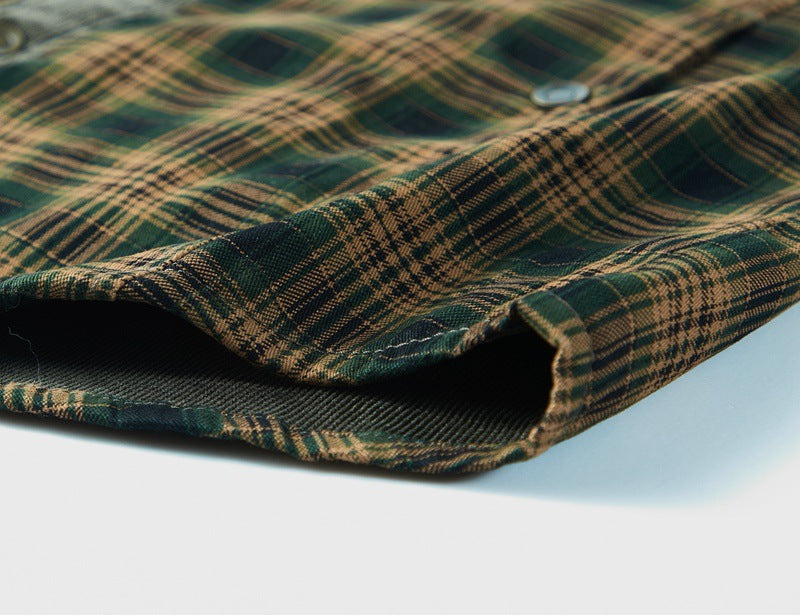 Chemise à carreaux avec doublure chauffante - Idéal pour les sorties d'automne et d'hiver