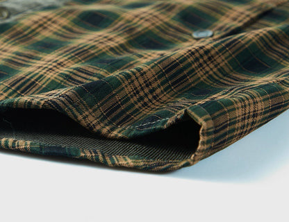 Chemise à carreaux avec doublure chauffante - Idéal pour les sorties d'automne et d'hiver