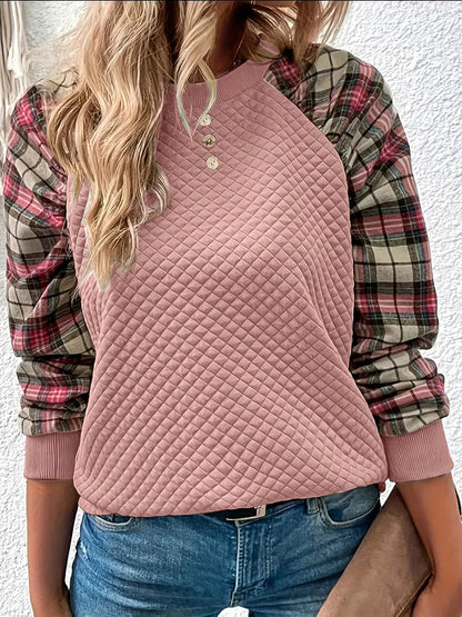 Pull ample pour femme, vue de dos