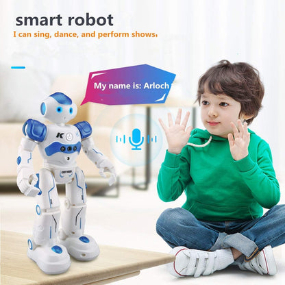 Robot intelligent NovaBot exécutant un mouvement de danse