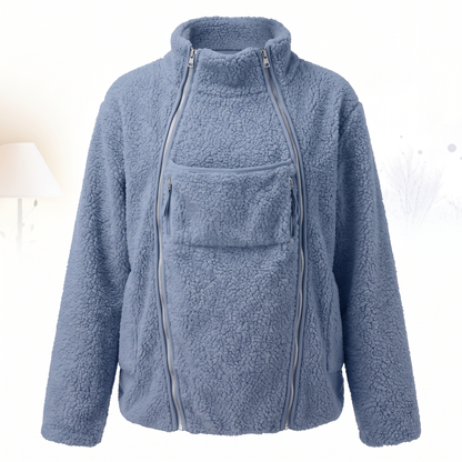 Veste de grossesse en fleece, vue de dos