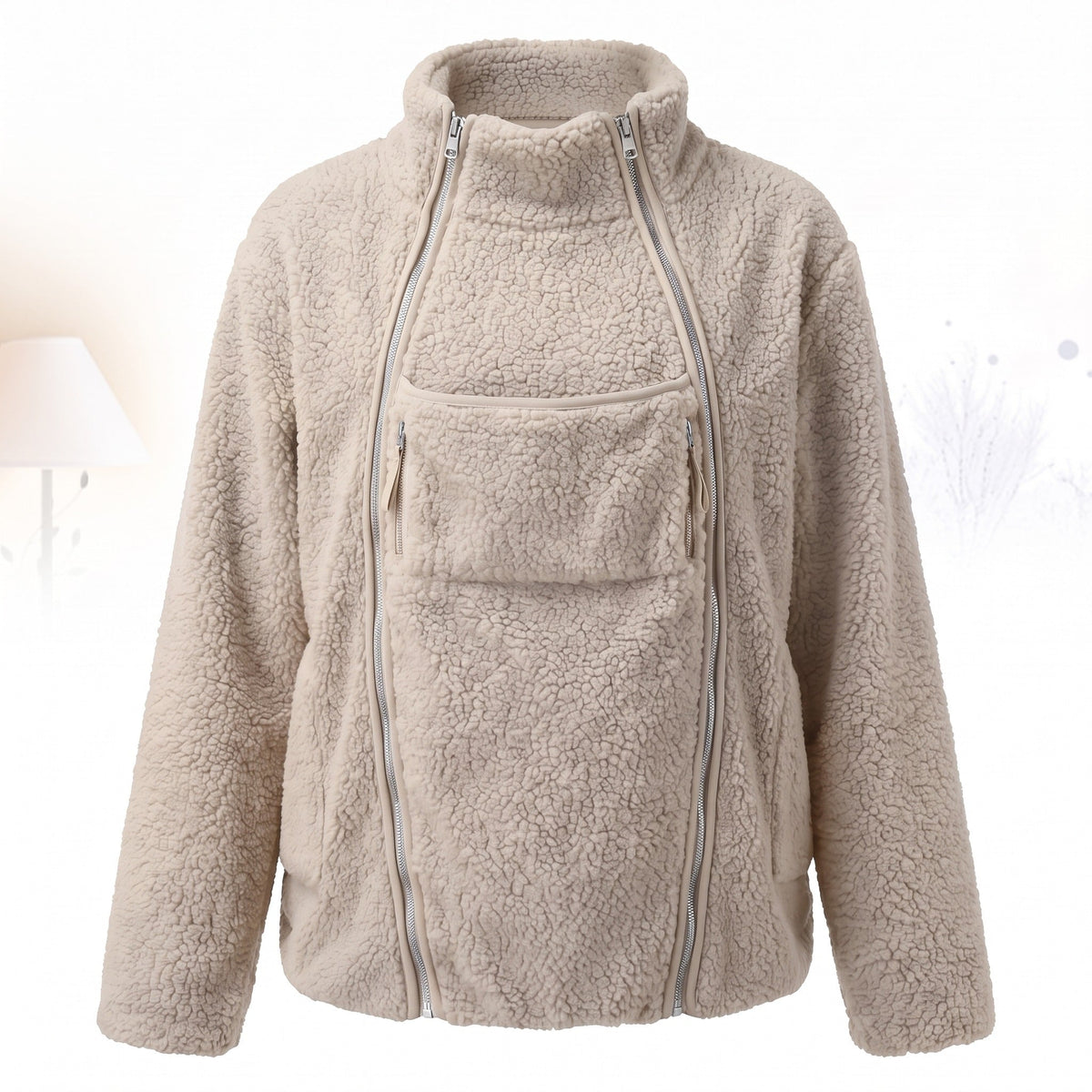 Veste de grossesse en fleece, en différentes tailles