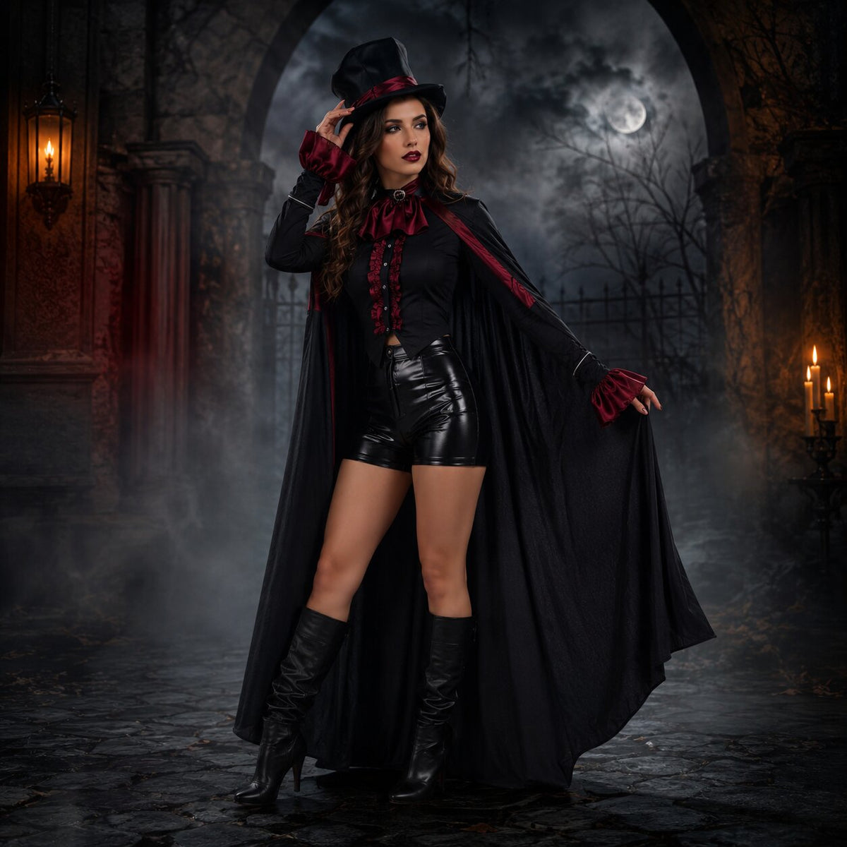 ensemble de costume de vampire pour couple