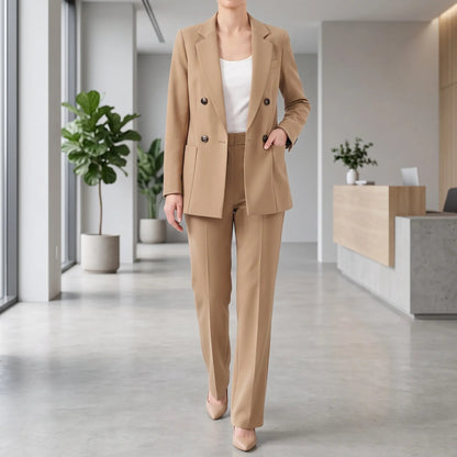 costume pour femme 2 pièces, vue avant