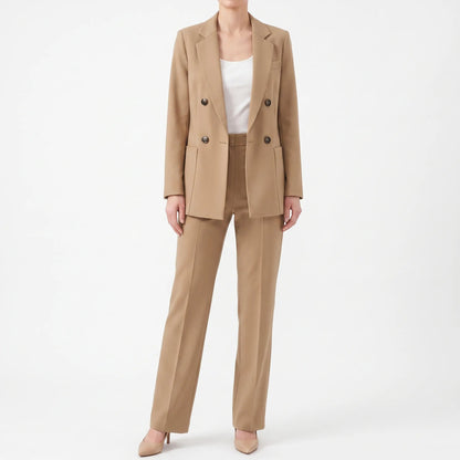 costume pour femme 2 pièces, détail du pantalon