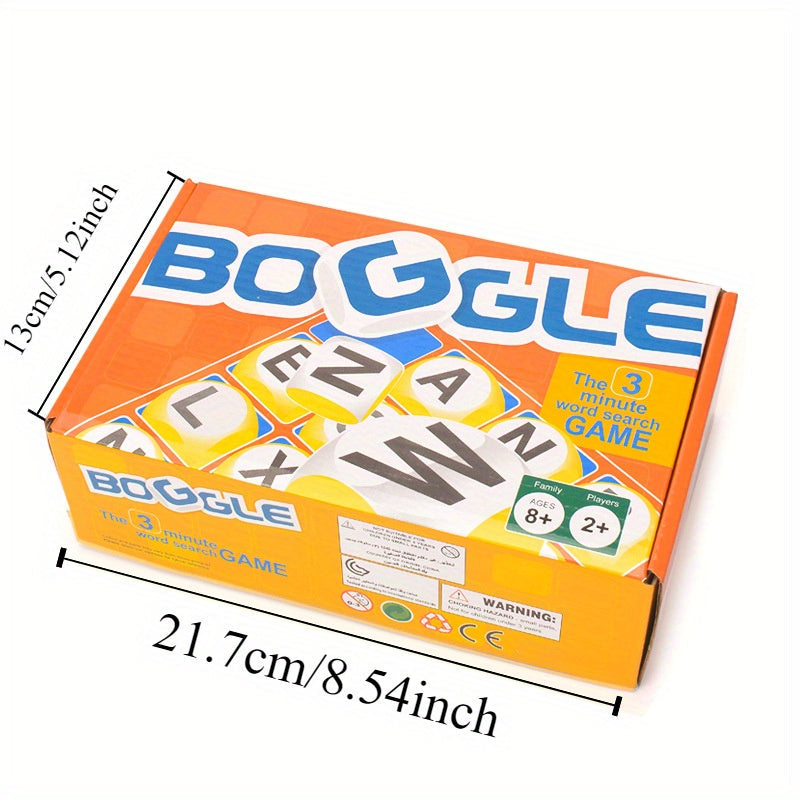 Boîte de jeu LetterRace et son contenu