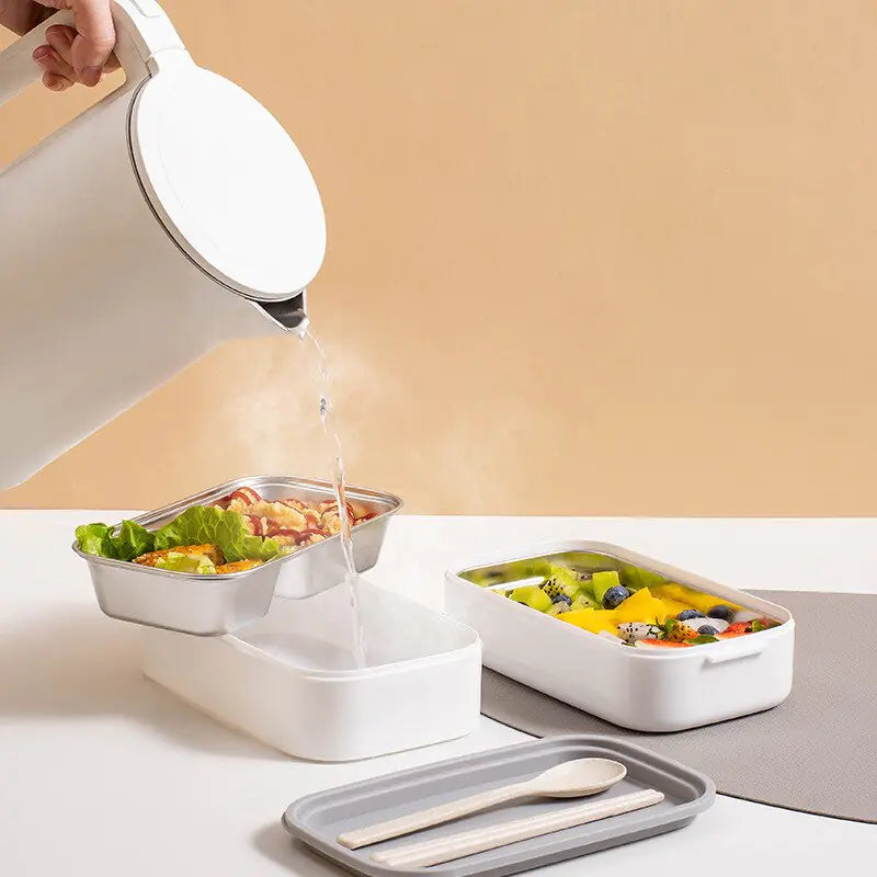 Lunchbox avec fermeture sécurisée, vue fermée