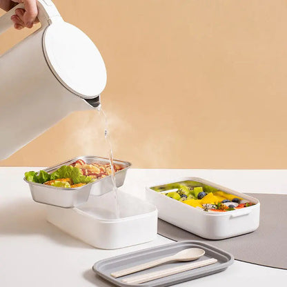 Lunchbox avec fermeture sécurisée, vue fermée