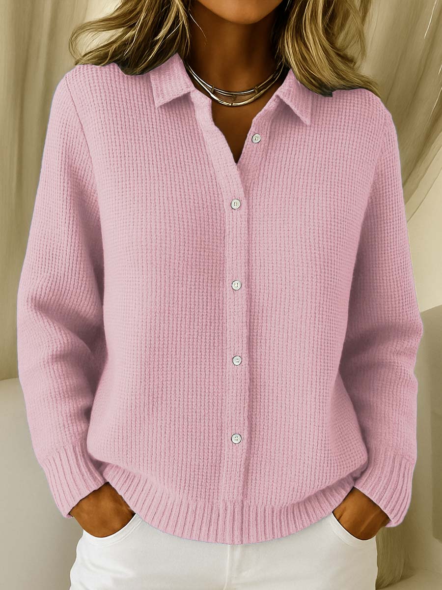 cardigan classique pour femmes, vue de dos