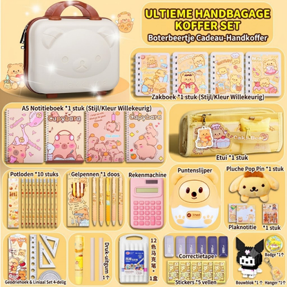 Coffret étude ours deluxe 2 avec valise à roulettes