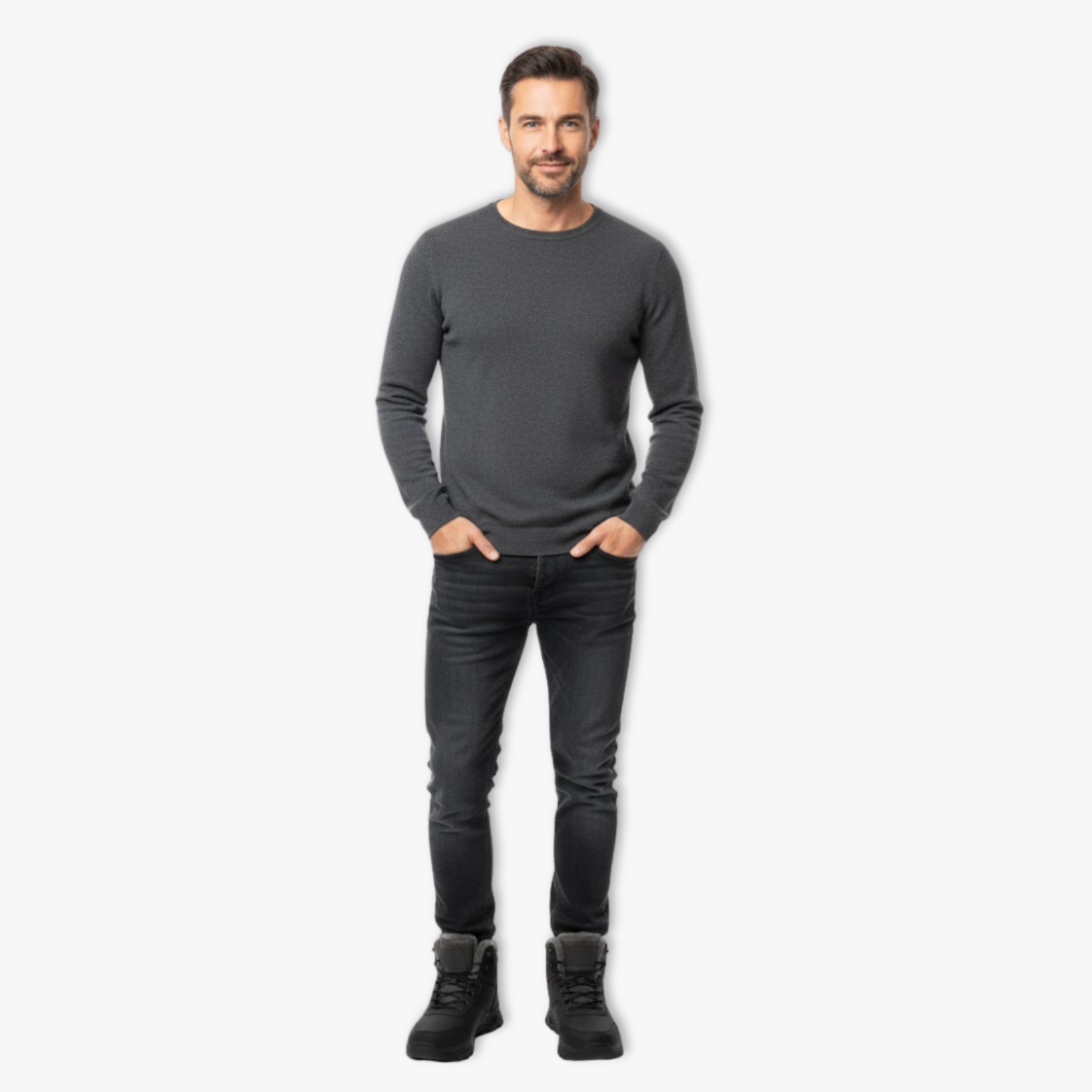 Bottes de neige homme, vue de face