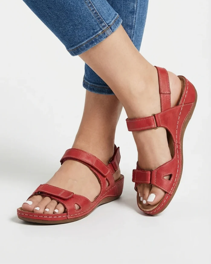 Sandales Ergonomiques Femme – Bride Ajustable & Confort Orthopédique, Maintien Été