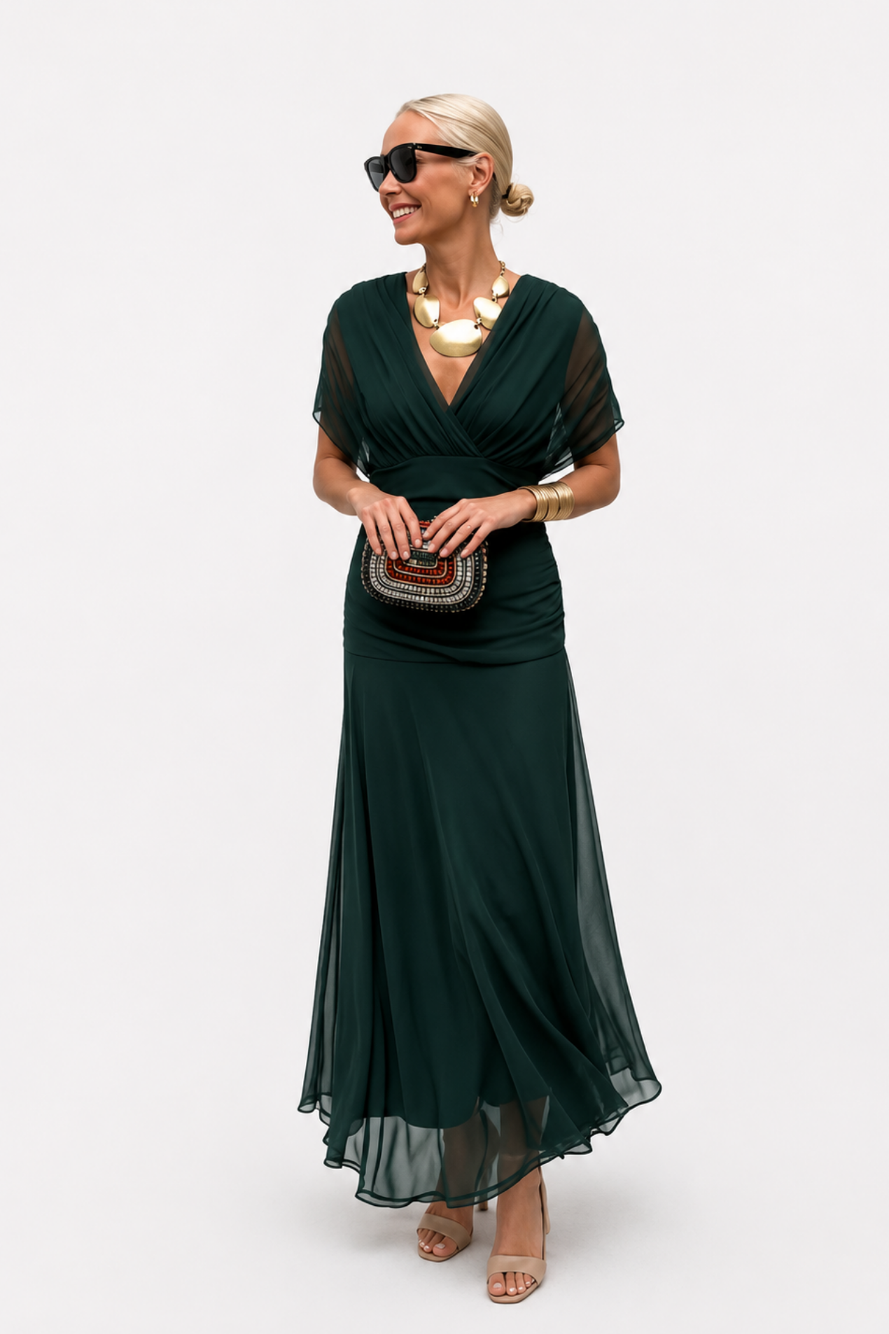 Robe Maxi Femme Grande Taille – Coupe Fluide & Coloris Vibrants jusqu'au 5XL
