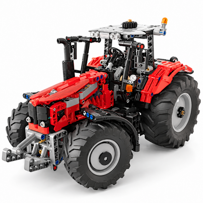 Tracteur agricole Technic en briques de construction, 1137 pièces – vue principale